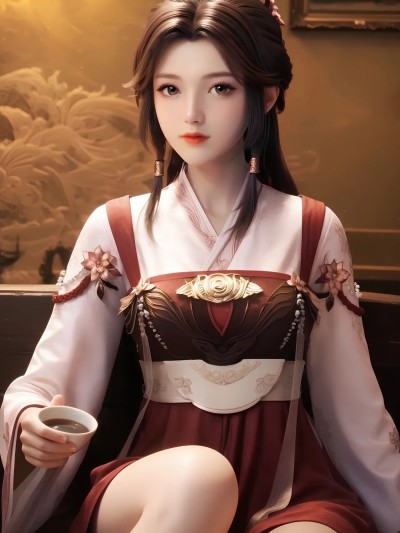 [AI Generated] 国漫-灵毓秀 牧神记