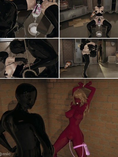 【胧月工坊】肉人形 调教 玩弄 NTR 胶衣 堵嘴 人形 蒙面 BDSM 拘束 失禁 中文剧情向