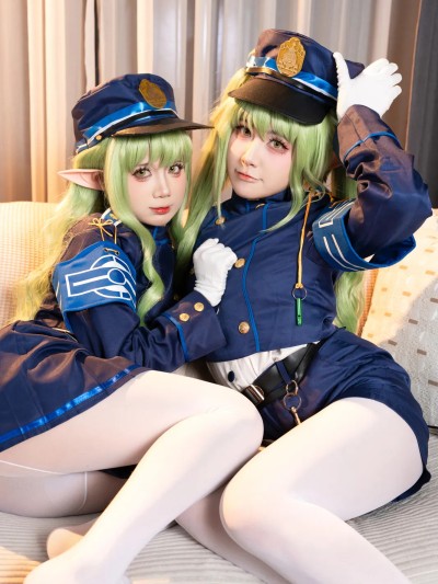 PoppaChan cosplay Tachibana Hikari and Tachibana Nozomi – Blue Archive