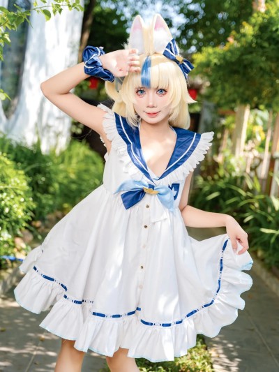 PoppaChan cosplay Sameko Saba – Vtuber