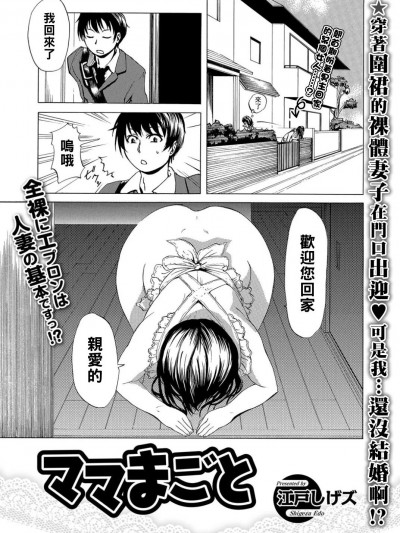 [江戸しげズ] ママまごと (Web コミックトウテツ Vol.12) [中国翻訳]