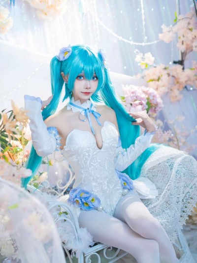 [艾西Aiwest] 初音 粉蝶花