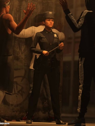 (个人汉化) [Fiddlestix] [3D] FREAKY FIZZ 堕落女警