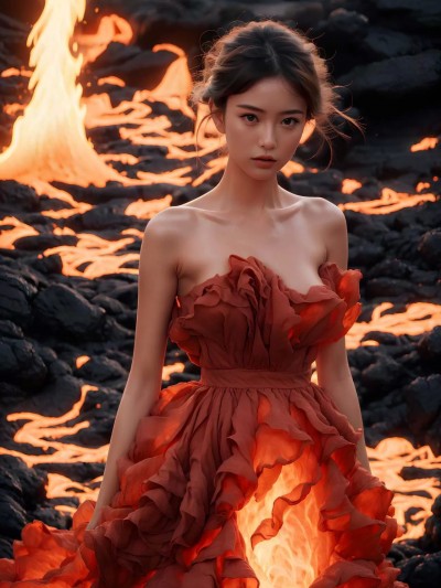 [AI Generated] 清纯唯美系列：焱落纱