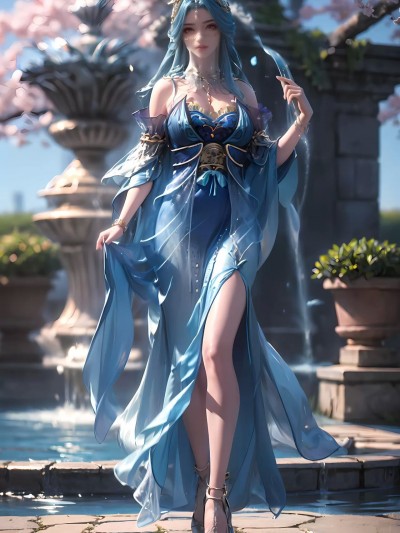 [AI Generated] 完美世界 龙女