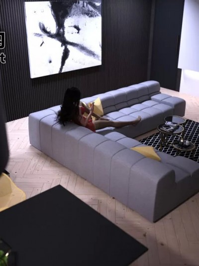 【zerone】黑丝旗袍娘林美艳